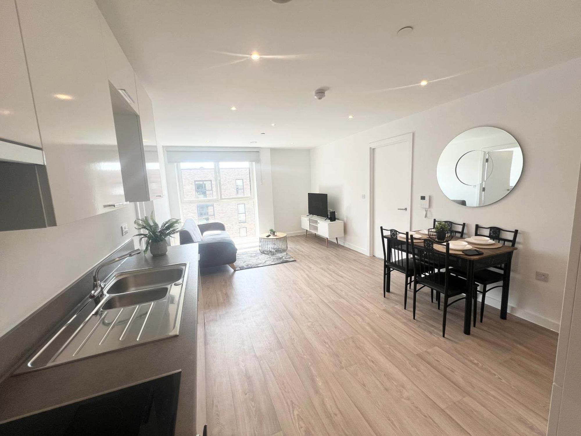 Lovely 2 Bedroom Apartment Manchester Dış mekan fotoğraf